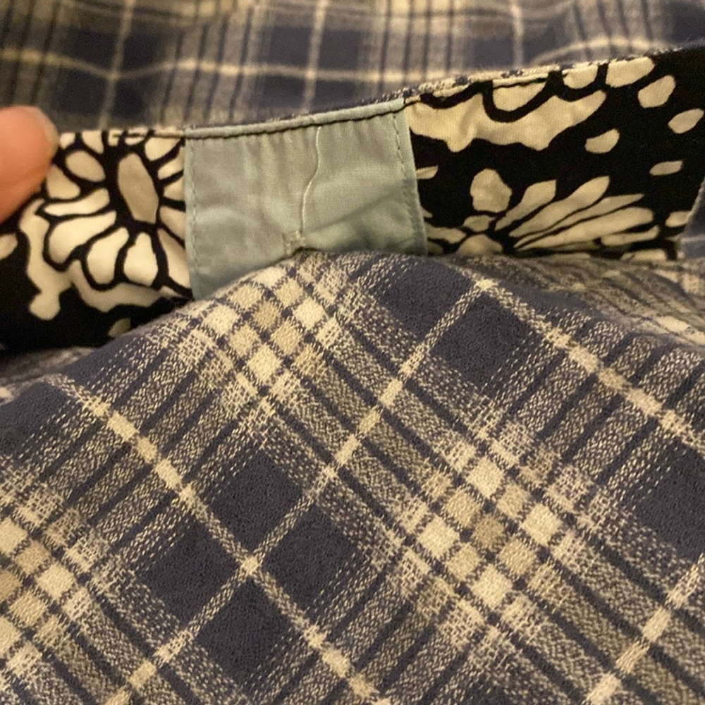 PENGUIN NWT Notched Collar Blue Plaid Button Shirt - Picture 8 of 8